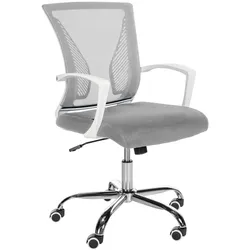 CLP Höhenverstellbarer Bürostuhl Tracy I Ergonomischer Schreibtischstuhl Mit Netzbezug Und Armlehnen und Polsterung