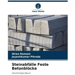 Steinabfälle Feste Betonblöcke, Ratgeber von Jayeshkumar Pitroda, Hiren Ramani