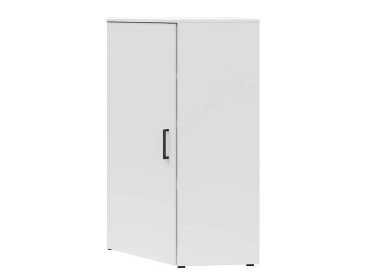 Eckschrank Hick 115cm Weiß/Weiß