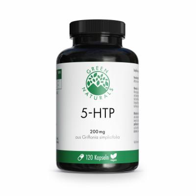 Heilpflanzenwohl GmbH GREEN NATURALS 5-HTP 200 mg veg.aus Griffonia Kps. 94 g 20223469