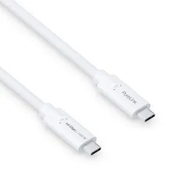 PureLink USB-C auf USB-C Kabel - 3.1 Gen 2, 5A, 10G, DP Alt Mode - iSerie - weiß - 1,00m