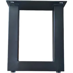 Sedex Sedex Bank Untergestell U Form aus Eisen Schwarz 43 x 43 cm