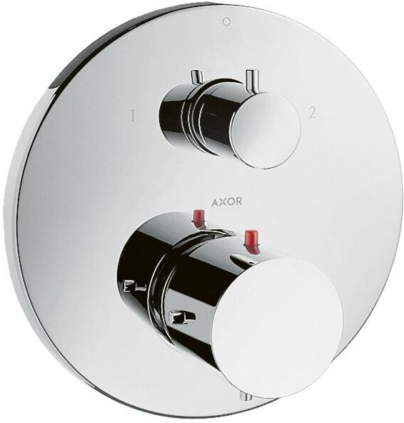 Hansgrohe Brause Thermostat Axor Starck 10720000 Unterputz, mit Ab- und Umstellventil, chrom