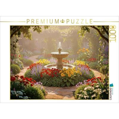 CALVENDO Puzzle Wo Wasser zur Ruhe findet. | 1000 Teile Lege-Größe 64x48cm Foto-Puzzle für glückliche Stunden, von , Calvendo Puzzle