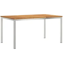 vidaXL Esstisch 150x90x75 cm Massivholz Akazie