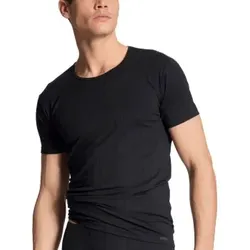 Calida Pure and Style T-shirt Schwarz Baumwolle Small Herren