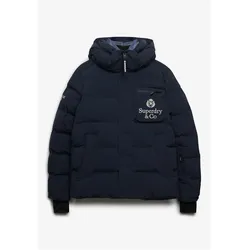 Superdry, Herren, Skijacke, Ski Sports Wattierte Jacke (M), Blau