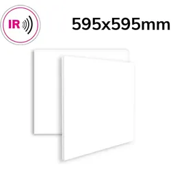 ISOLED Infrarot-Panel BEST STANDARD, IP44, 59.5 x 59.5cm, 320W, ohne Rahmen ISO-116897