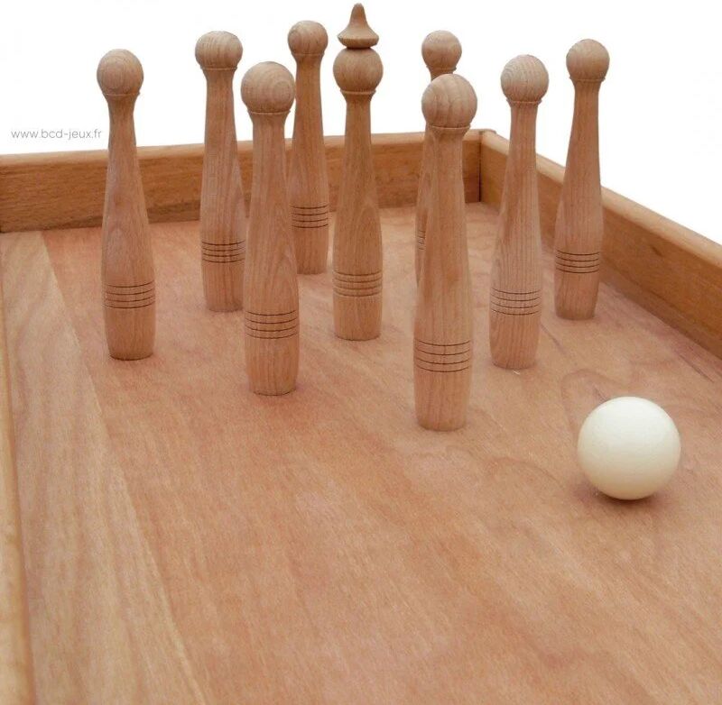 Holz-bi-ba-butze Bowling Billard XL 2m