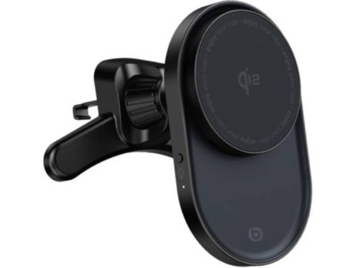 Essentielb - Support Magnétique Avec Charge Sans Fil Qi2