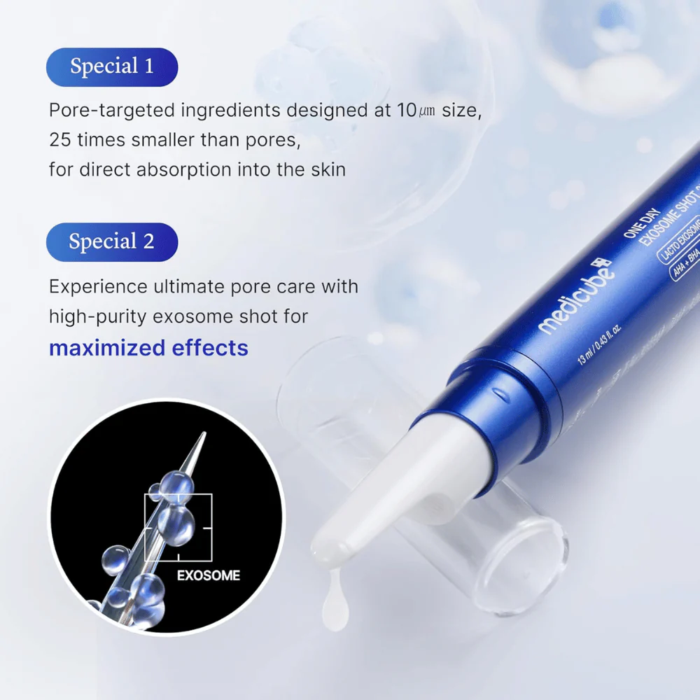 Medicube One Day Exosome Shot Pore Ampoule Serum 25000 13mL