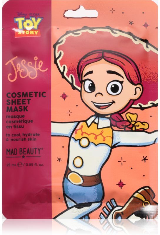 Mad Beauty Toy Story Cosmetic Face Mask sheet mask Jessie 25 ml