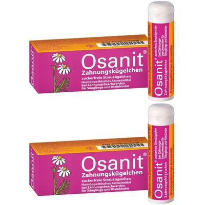 2x Osanit Globuli zuckerfrei 2x7,5 g