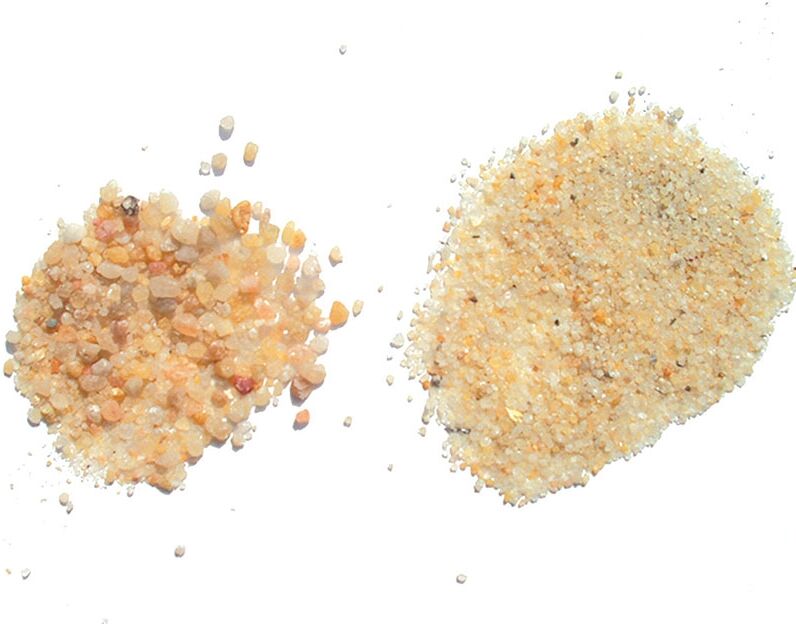 Azialo Sable de filtration - Sac de sable de 25kg (0,4-1,4mm)