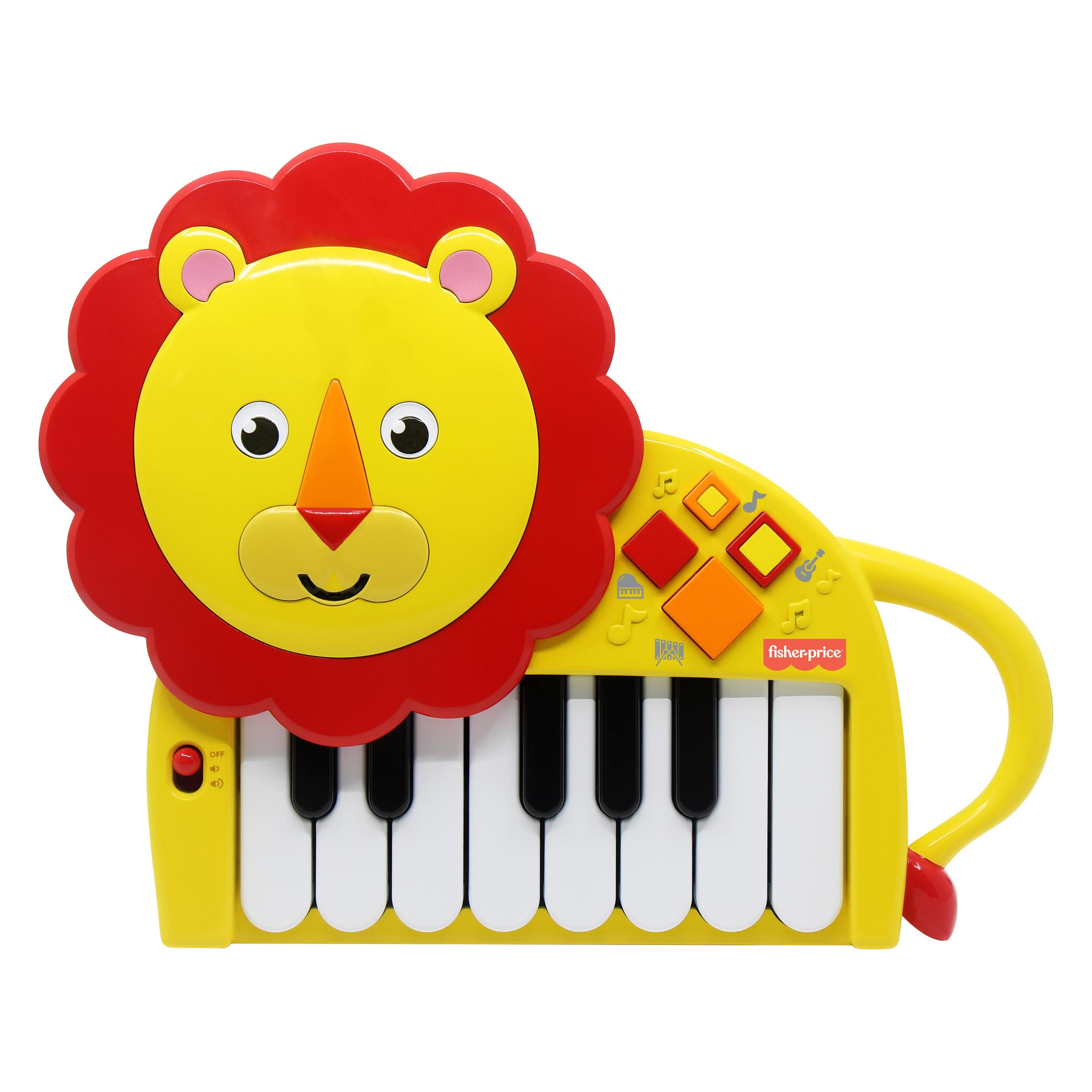 Fisher-Price Piano Lion (Englisch, Französisch, Portugiesisch, Spanisch) (22292)