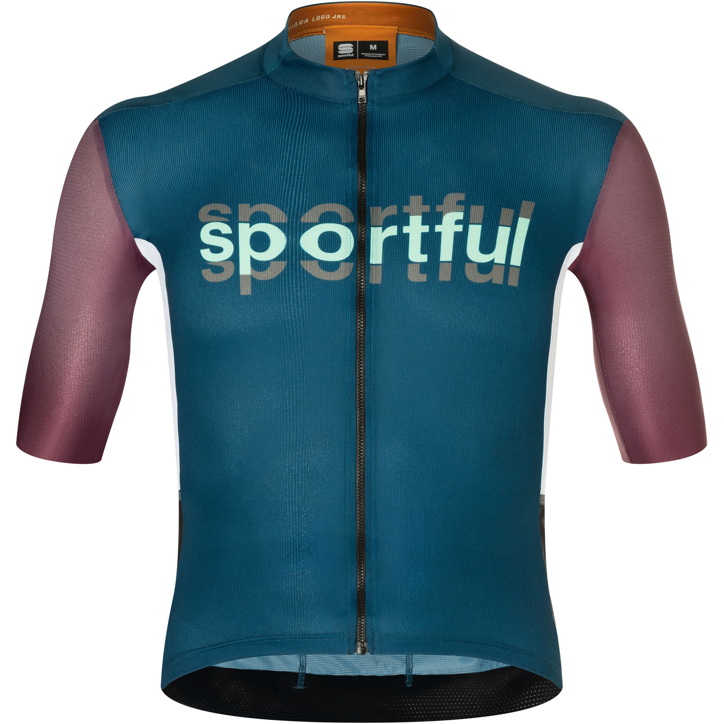 Sportful Supergiara Logo Trikot Herren Radtrikots blau Größe XXL Gravel Elastisch