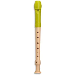 Mollenhauer Fipple Soprano 17311 Lere Apfelgrün, deutsche Griffweise - Sopran-Blockflöte