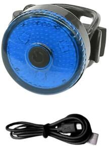 Uplift Picks Rechargeable LED Dog Collar Light Night Safety Flash Pendantc blue B