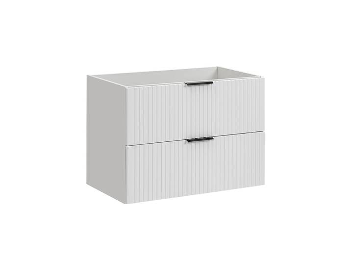 Meuble sous-vasque 80cm Adriel Blanc