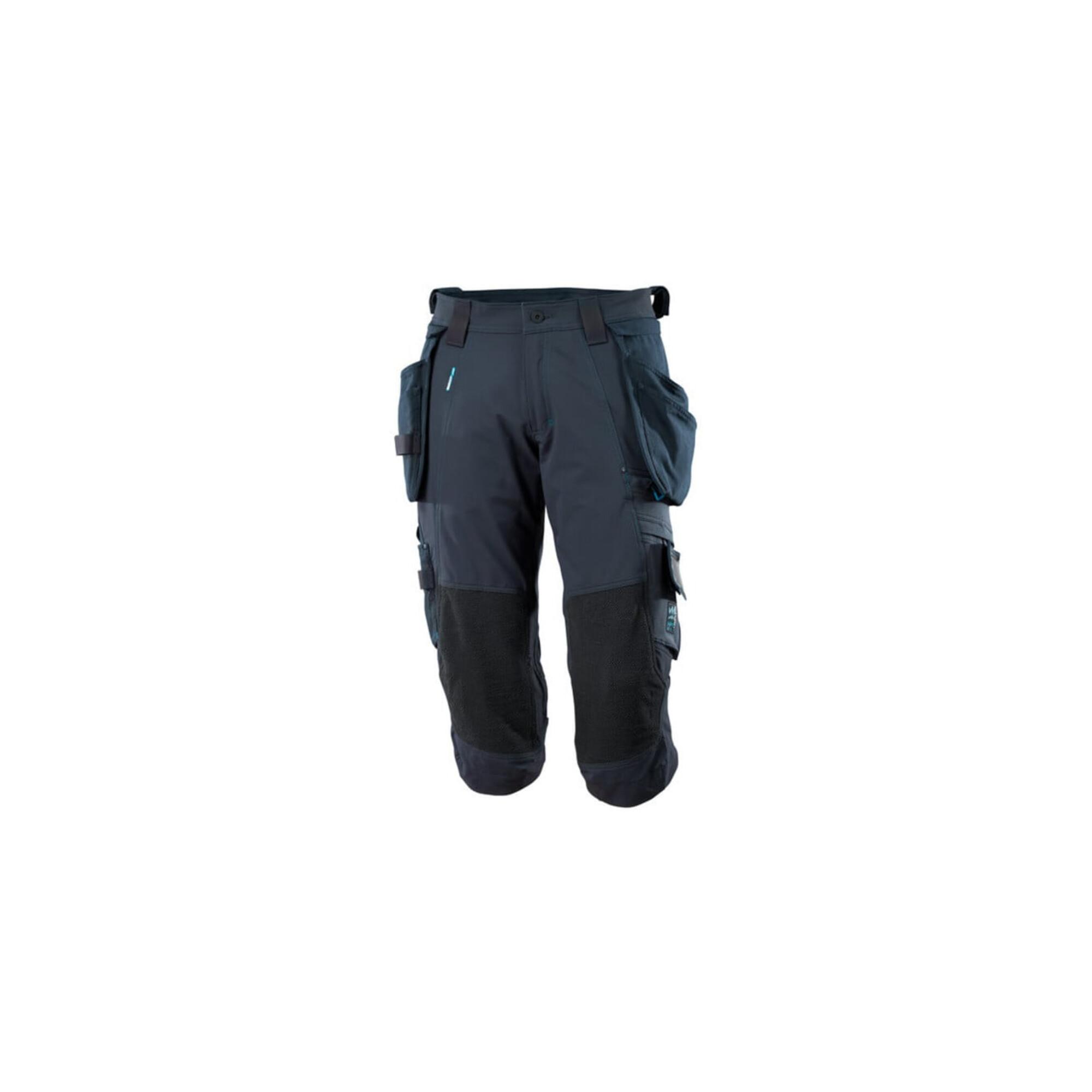 Mascot Dreiviertel-Hose, Hängetaschen, Stretchs Dreiviertel-Hose Größe C54, schwarzblau (17049-311-010-C54)