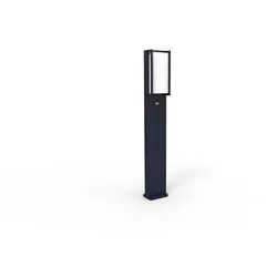 Lutec Außenbodenleuchte Qubo Alu, Eisen, Stahl & Metall