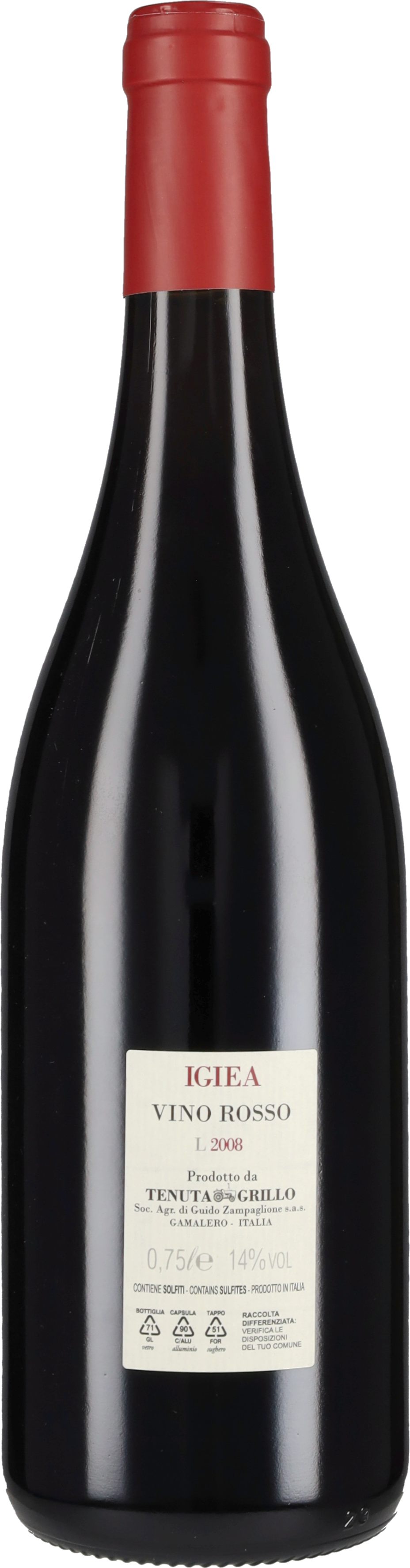 'Igiea' Tenuta Grillo - Zampaglione 2018