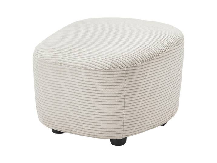 SetOne by Musterring Hocker, Creme, Kunststoff, oval, 54x41x57 cm, Stoffauswahl, Wohnzimmer, Hocker, Sitzhocker