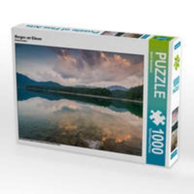 CALVENDO Puzzle Morgen am Eibsee 1000 Teile Lege-Größe 64 x 48 cm Foto-Puzzle Bild von Martin Wasilewski