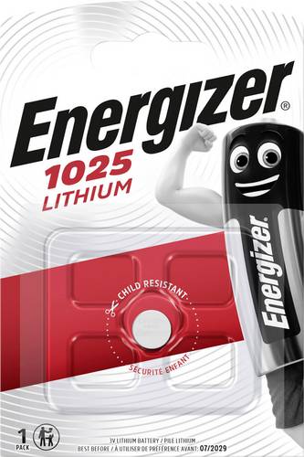Energizer Knopfzelle CR1025 3 V 1 St. 30 mAh Lithium CR1025
