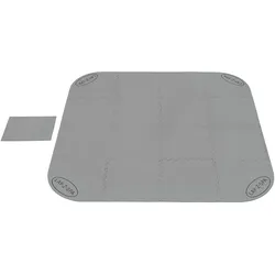 Bestway Whirlpool Bodenschutz-Set LAY-Z-SPA | 196 x 196 cm | 17 Fliesen | für Whirlpools bis 196 x 196 cm