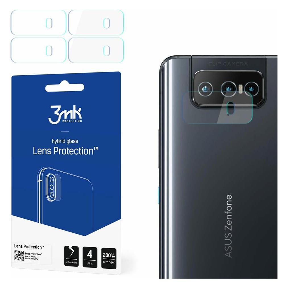 3MK Lens Protect Asus Zenfone 8 Flip 5G Ochrona na obiektyw aparatu 4szt (Asus Zenfone Flip 8) (3MK1754)