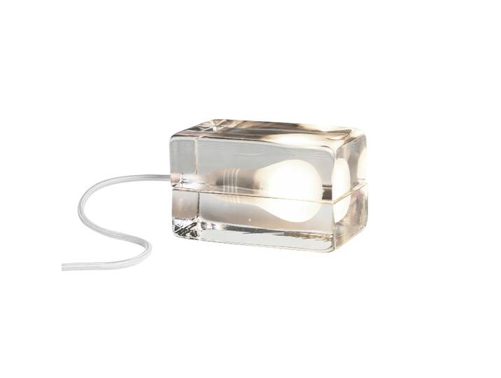 Design House Stockholm Lampe Block câble blanc