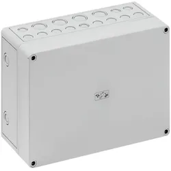Spelsberg 12790885 Leergehäuse, Schutzart IP66, Schlagfestigkeit IK08, Schutzklasse II, Ui 690V AC, Bemessungsisolationsspannung 1000V DC