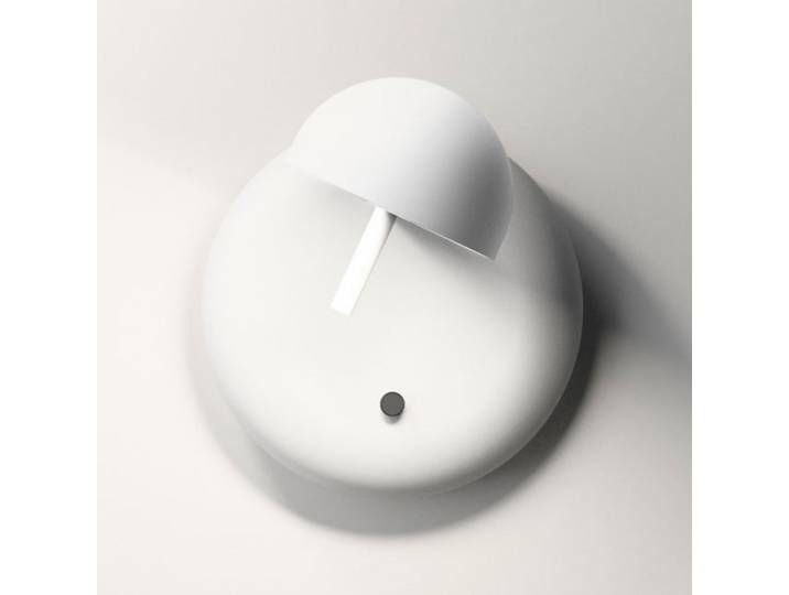 Pin 1675 LED-Wandleuchte, 11 cm, weiß - Vibia - Schlafzimmer - Modern - Metall - Einflammig