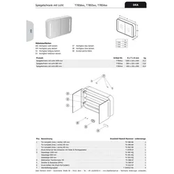 Ideal Standard Glasregal DEA, für Spiegel 800mm, TV091RQ TV091RQ