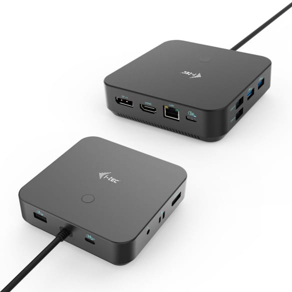 USB-C triple dock 2xDP 2xHDMI 1xUSB-C 5xUSB-A GLAN 100W PD