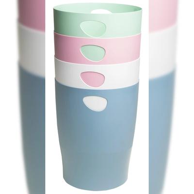Exacompta 453303D 8x Papierkorb Ecobin AutentiK - Farben sortiert