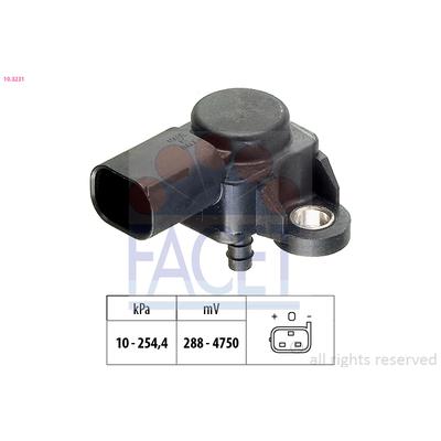 FACET Sensor, Ladedruck Made in Italy - OE Equivalent 103231 für Mercedes