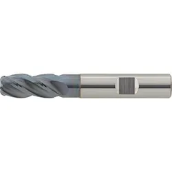 Hochleistungsfräser VHM TiAlN Schaft HB Z4 12/R3mm