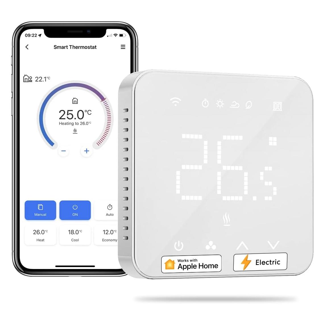 Meross Smart Wi-Fi Thermostat (MTS200)