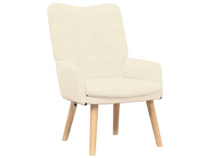 Makastle Sessel Creme 63 x 67 x 94 cm Stoff