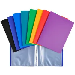 Exacompta Sichtmappe PP 20 Hüllen - 18x23 cm für Unterlagen im DIN A5-Format