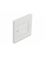 Delock Cable Management Cover 86 x mm with w- 1 Stücke Weiß (66495)