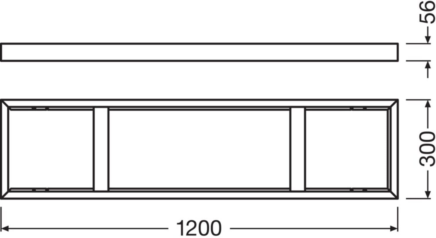 LEDVANCE LED-Panel Montagekit ws PANEL1200SURFACE MOU (4058075108820)