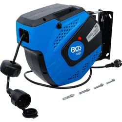 BGS Automatische Kabeltrommel | 15 m
