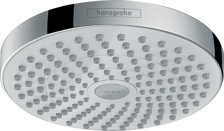 Hansgrohe Croma Select S 180 douche de tête 26522400 2jet, blanc / chrome