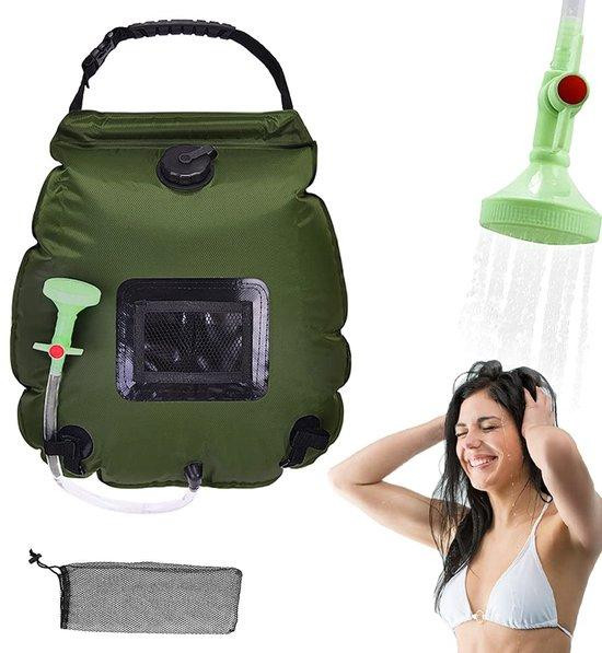 Benza Ibenzoa Zonneboiler voor douchen, 20 liter, inclusief opbergtas