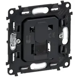 Legrand 753046 Datendose 1xRJ45 geschirmt für VALENA Life/Allure, Kategorie 6 STP, Farbe: weiß