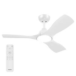 Philips LED Fixed blade Deckenventilator 30 W mit Fernbedienung, Dimmbar 8721103128706
