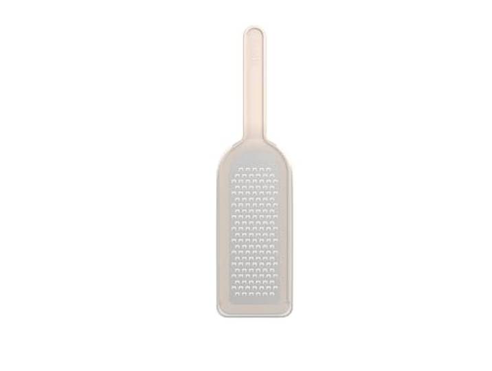 Mepal, Rasp Rvs Chef It, Scherpe Roestvrijstalen Messen, Met Veiligheidsdeksel, Vaatwasserbestendig, Keukengerei, 30 Cm, Chalk